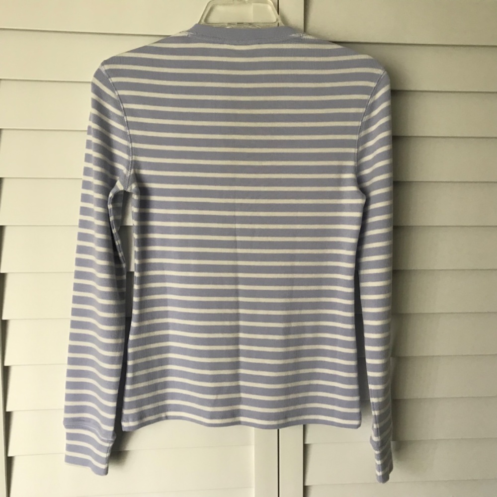 NEW Striped Long Sleeve T-Shirt Top Tee Size Small - Picture 5 of 6